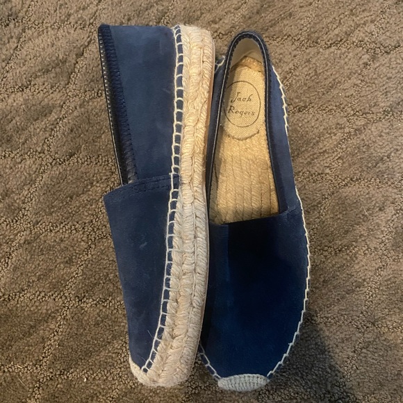 Jack Roger’s Riley Suede Espadrille in Midnight. Size 9. - Picture 5 of 8